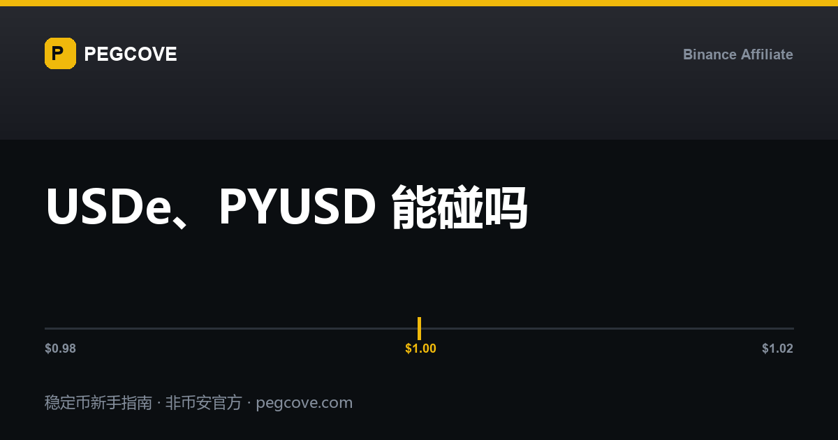 USDe PYUSD 等新稳定币与主流稳定币对比示意封面